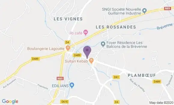 Localisation Caisse d