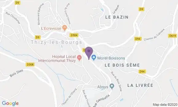 Localisation Caisse d