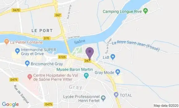 Localisation Caisse d
