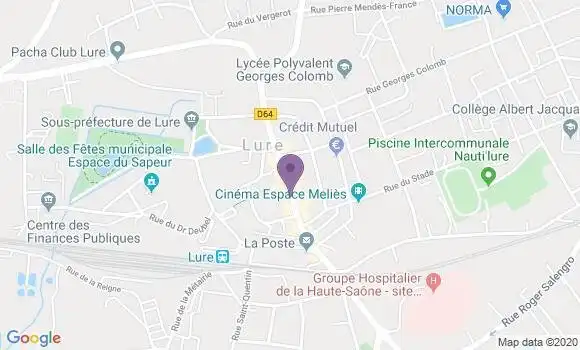 Localisation Caisse d
