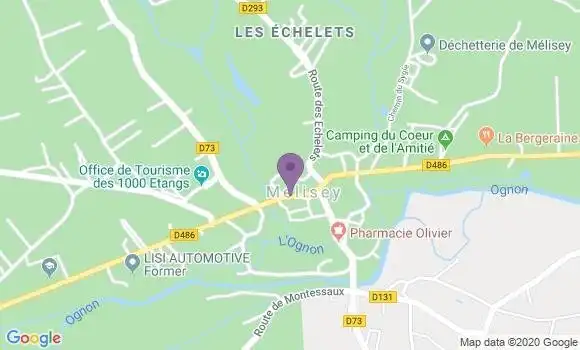 Localisation Caisse d