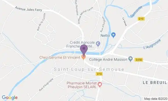 Localisation Caisse d