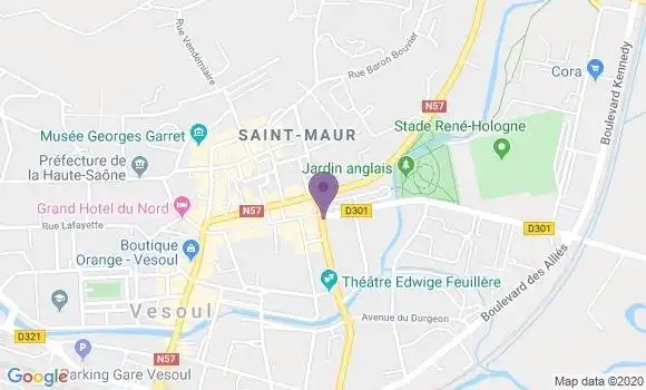 Localisation Caisse d