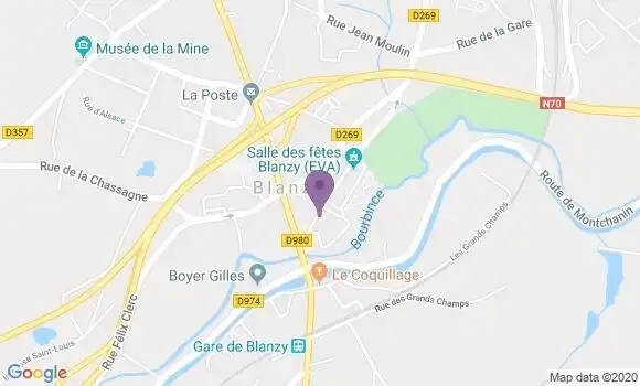 Localisation Caisse d