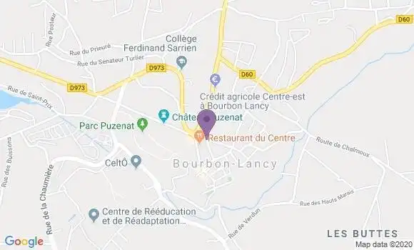 Localisation Caisse d
