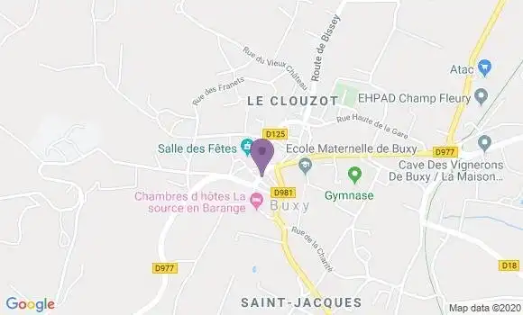 Localisation Caisse d