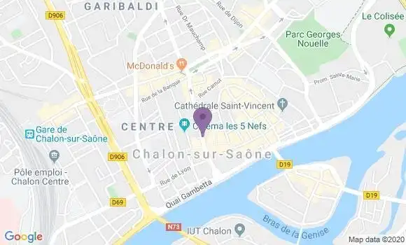 Localisation Caisse d
