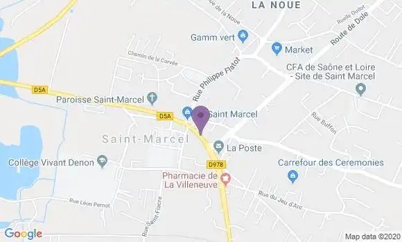 Localisation Caisse d