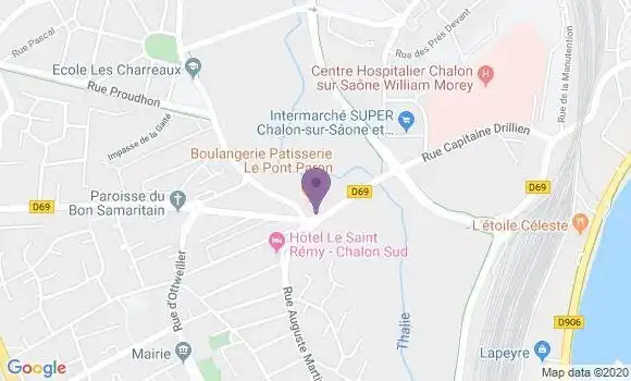 Localisation Caisse d