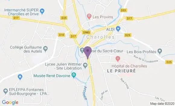Localisation Caisse d