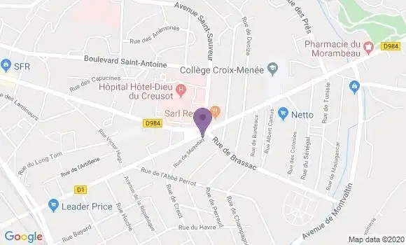 Localisation Caisse d