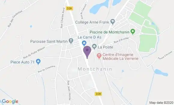 Localisation Caisse d