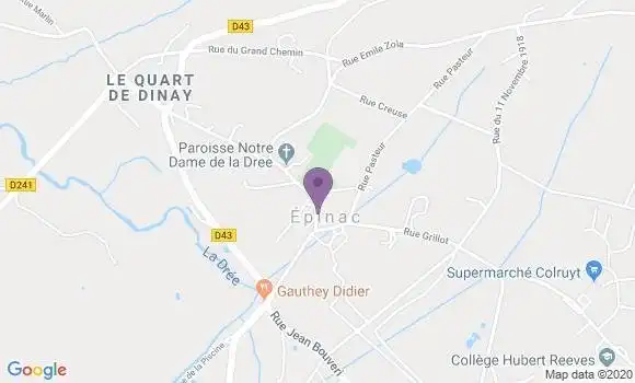 Localisation Caisse d