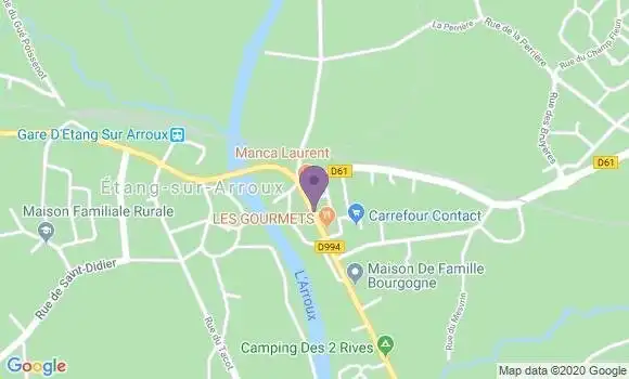 Localisation Caisse d