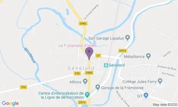 Localisation Caisse d