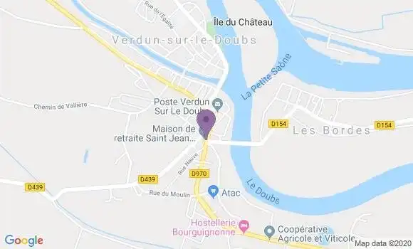 Localisation Caisse d