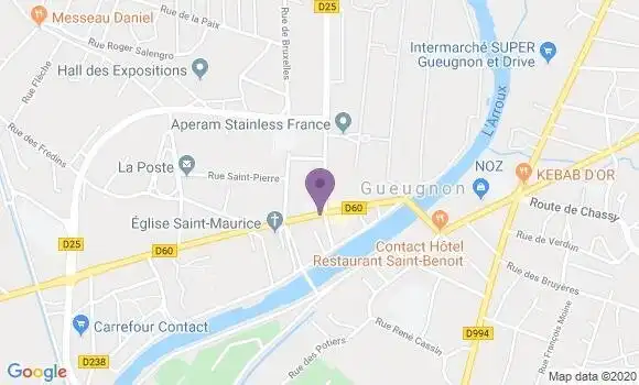 Localisation Caisse d