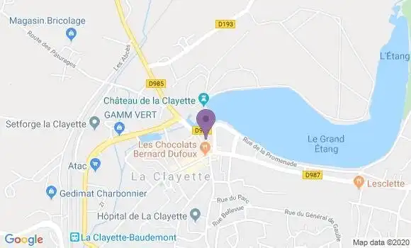 Localisation Caisse d