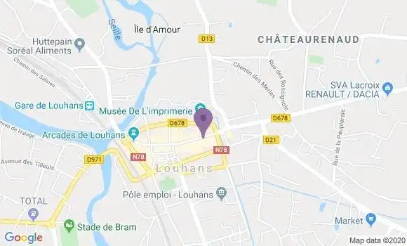 Localisation Caisse d
