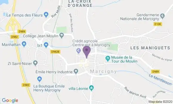 Localisation Caisse d