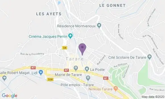 Localisation Caisse d