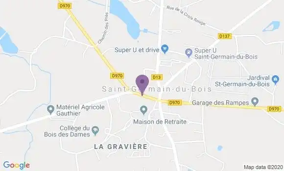 Localisation Caisse d