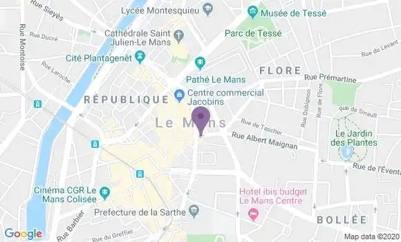 Localisation Caisse d