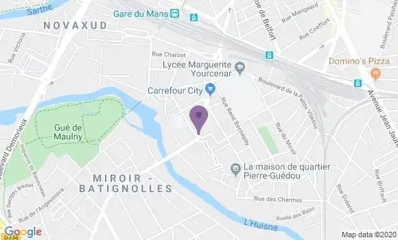 Localisation Caisse d