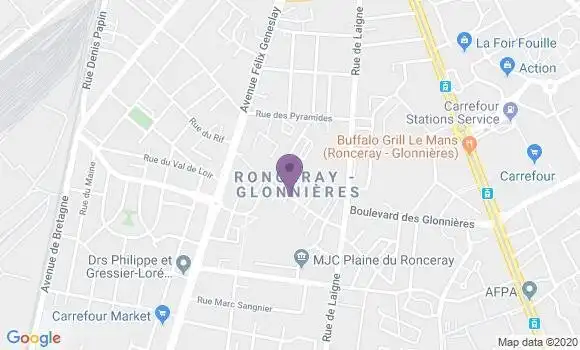Localisation Caisse d