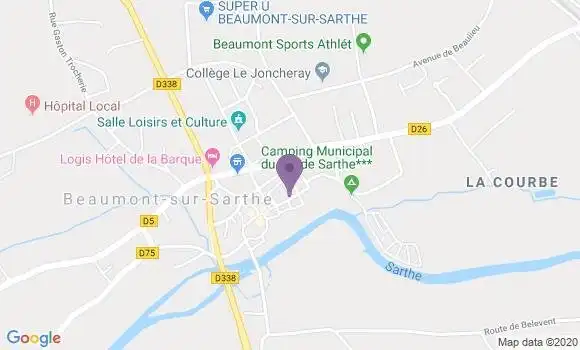Localisation Caisse d