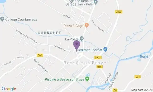 Localisation Caisse d