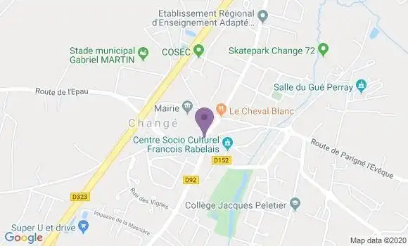 Localisation Caisse d