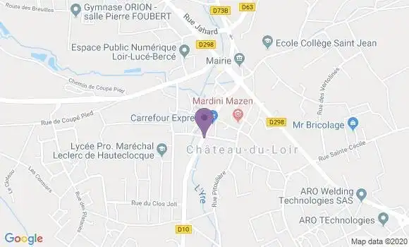 Localisation Caisse d