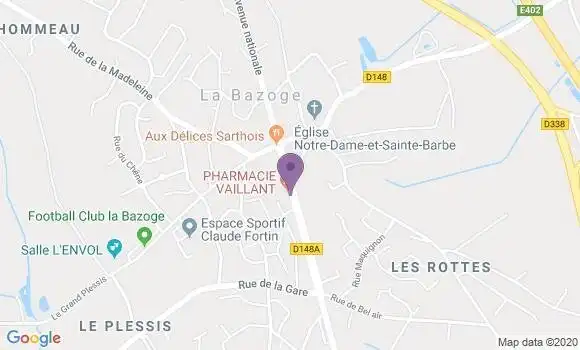 Localisation Caisse d