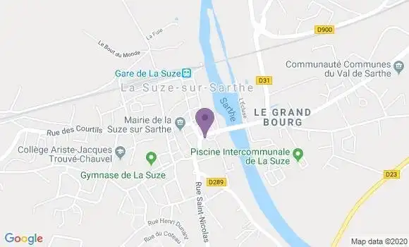 Localisation Caisse d