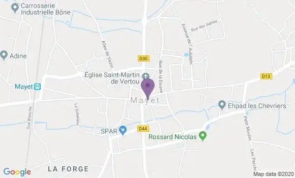 Localisation Caisse d