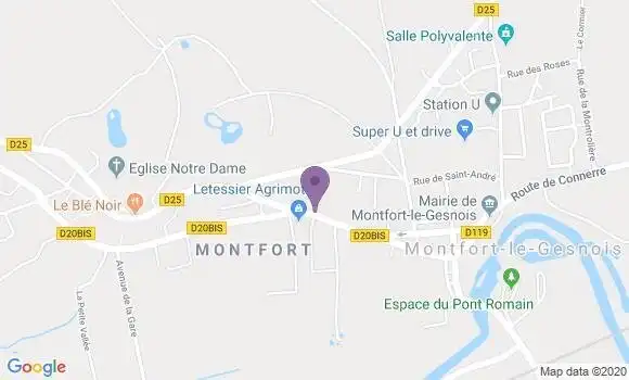 Localisation Caisse d