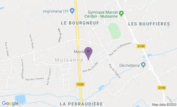 Localisation Caisse d