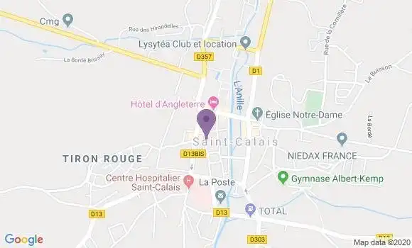 Localisation Caisse d