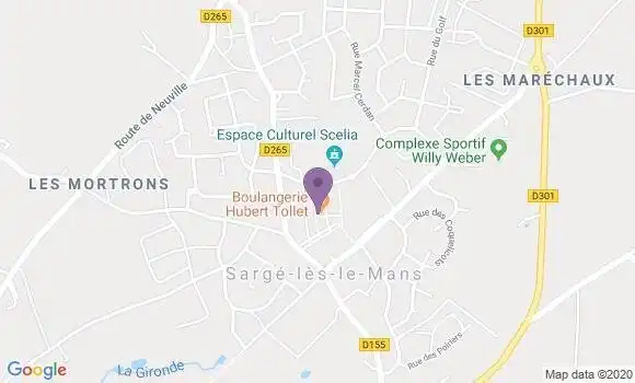 Localisation Caisse d