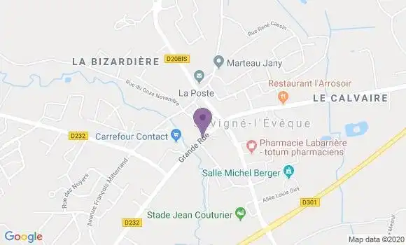 Localisation Caisse d