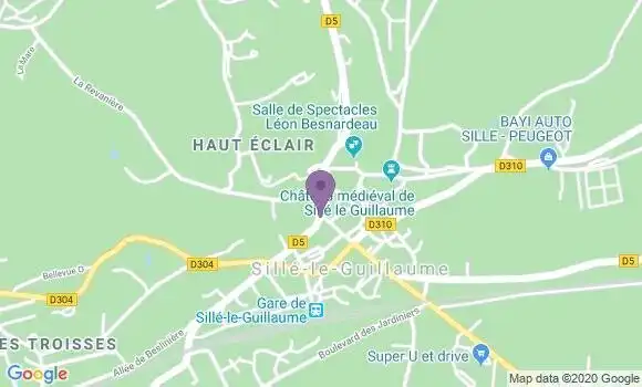 Localisation Caisse d