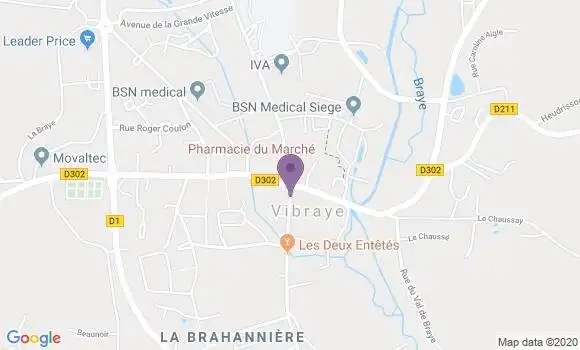 Localisation Caisse d