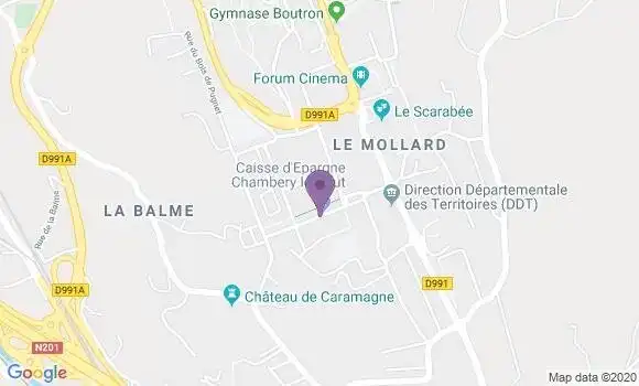 Localisation Caisse d