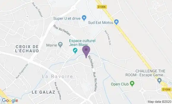 Localisation Caisse d