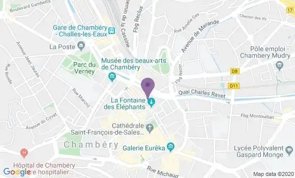Localisation Caisse d