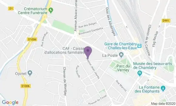 Localisation Caisse d