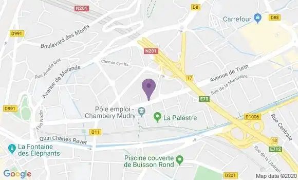Localisation Caisse d