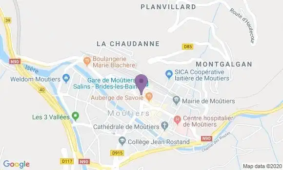 Localisation Caisse d