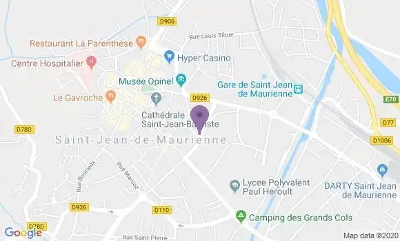 Localisation Caisse d